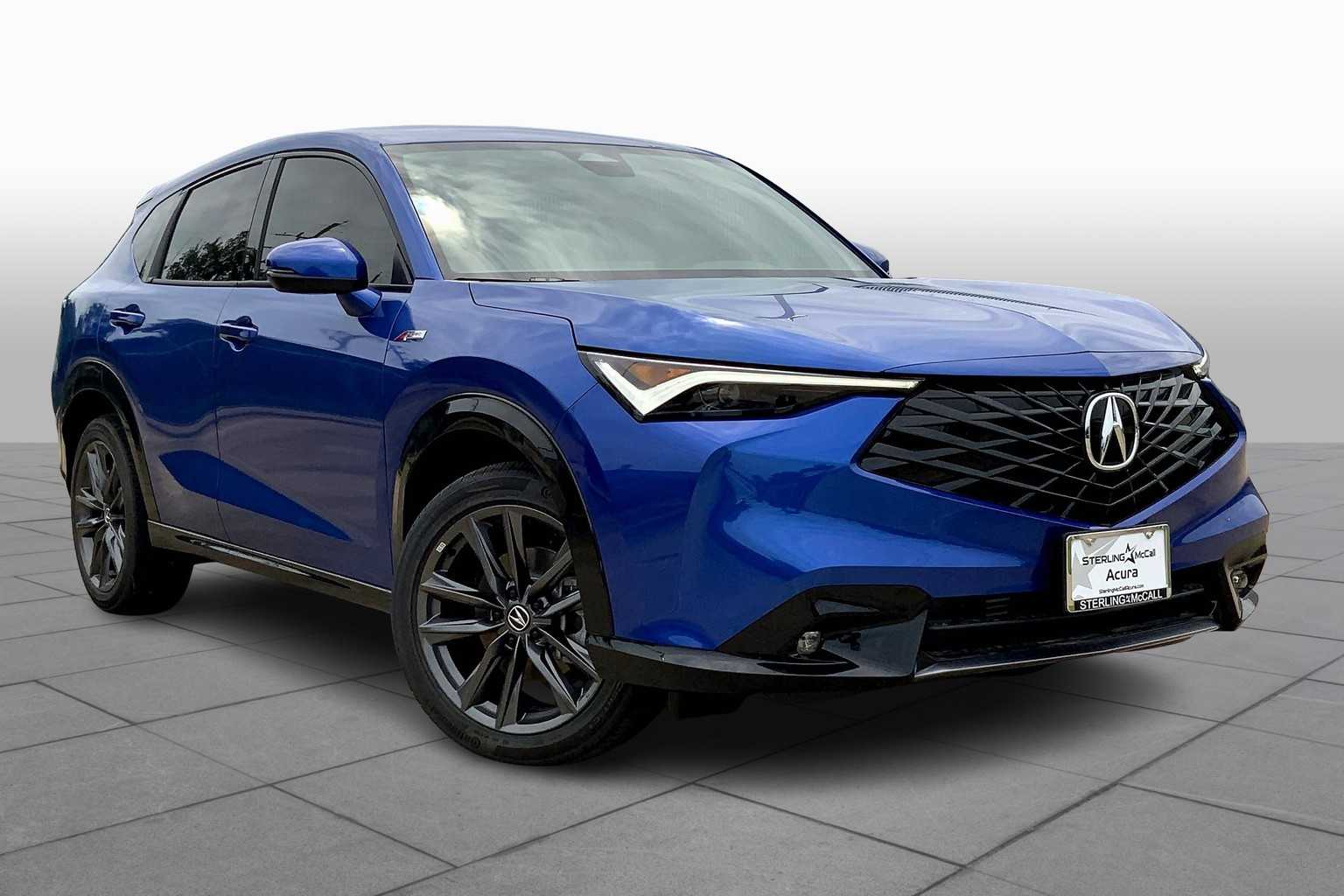2025 Acura ADX w/A-Spec Package Adriatic Blue Sea Metallic at Sterling McCall Acura