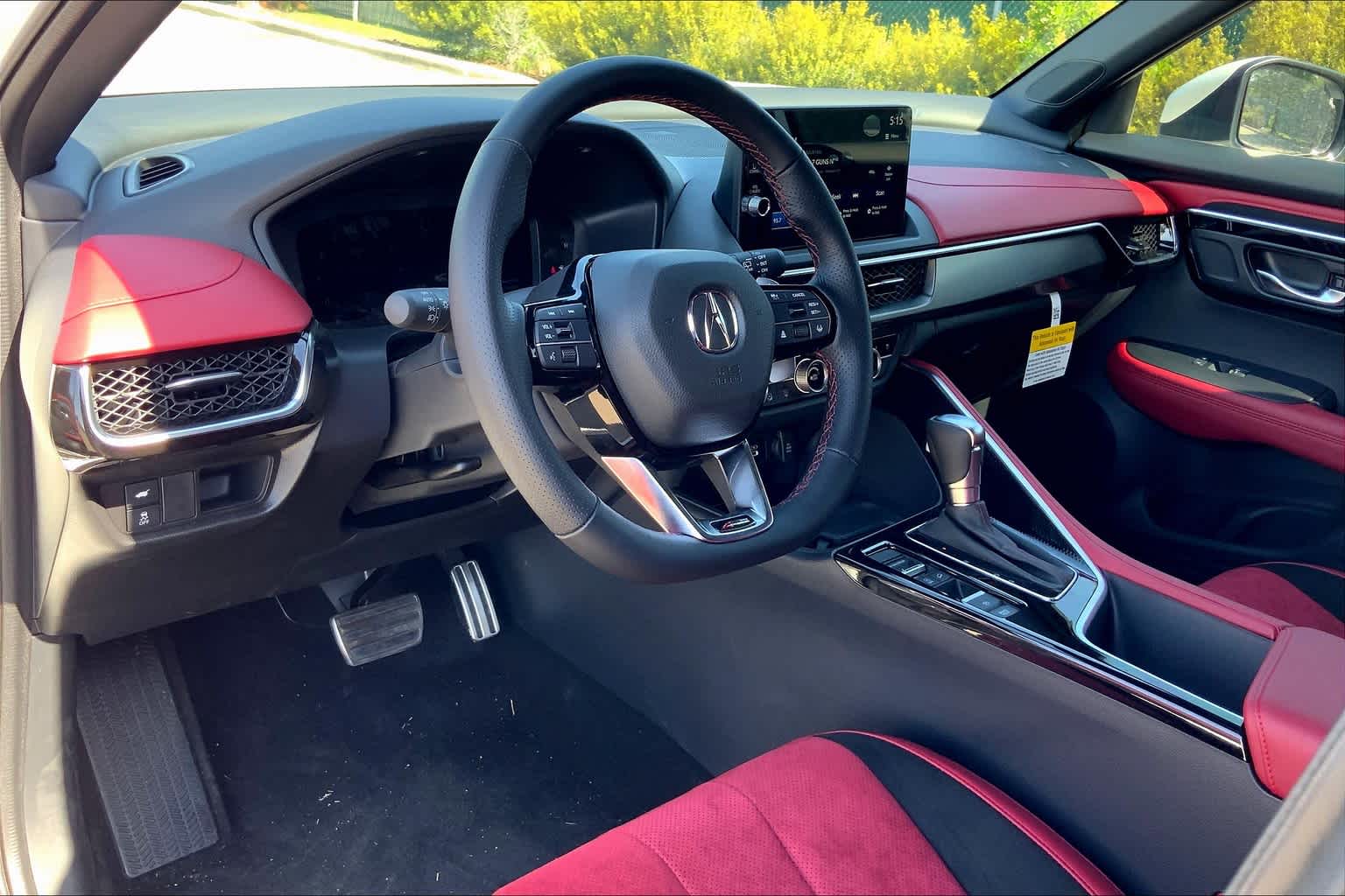 2025 Acura ADX w/A-Spec Package Platinum White Pearl at Sterling McCall Acura