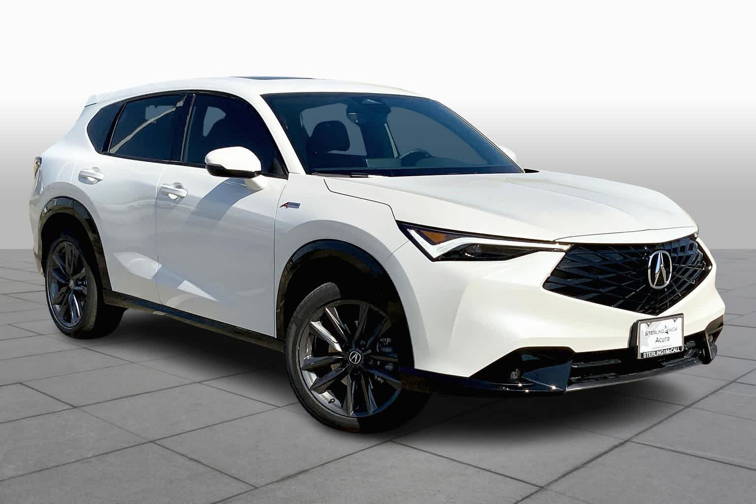 2025 Acura ADX w/A-Spec Package Platinum White Pearl at Sterling McCall Acura