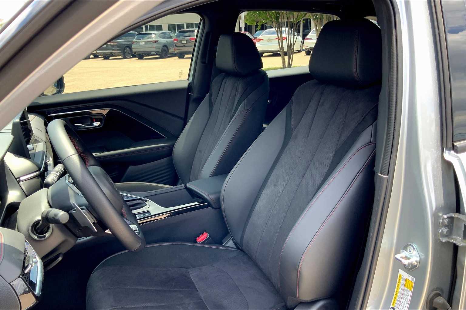 2025 Acura ADX w/A-Spec Package Solar Silver Metallic at Sterling McCall Acura