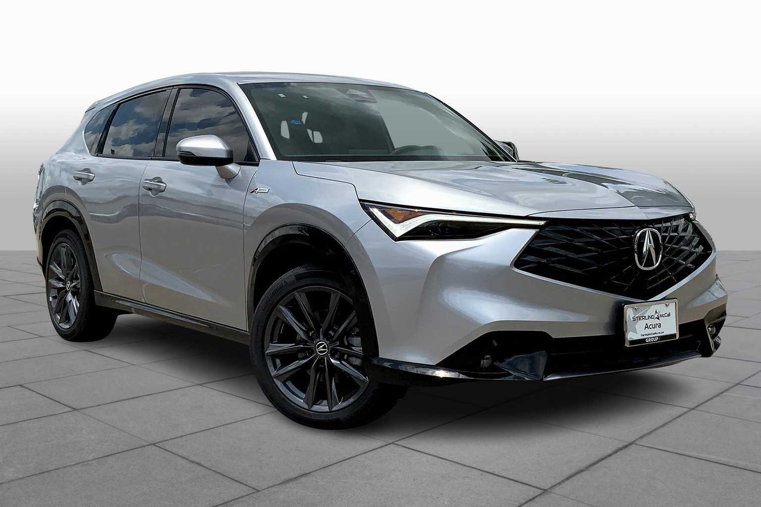 2025 Acura ADX w/A-Spec Package Solar Silver Metallic at Sterling McCall Acura