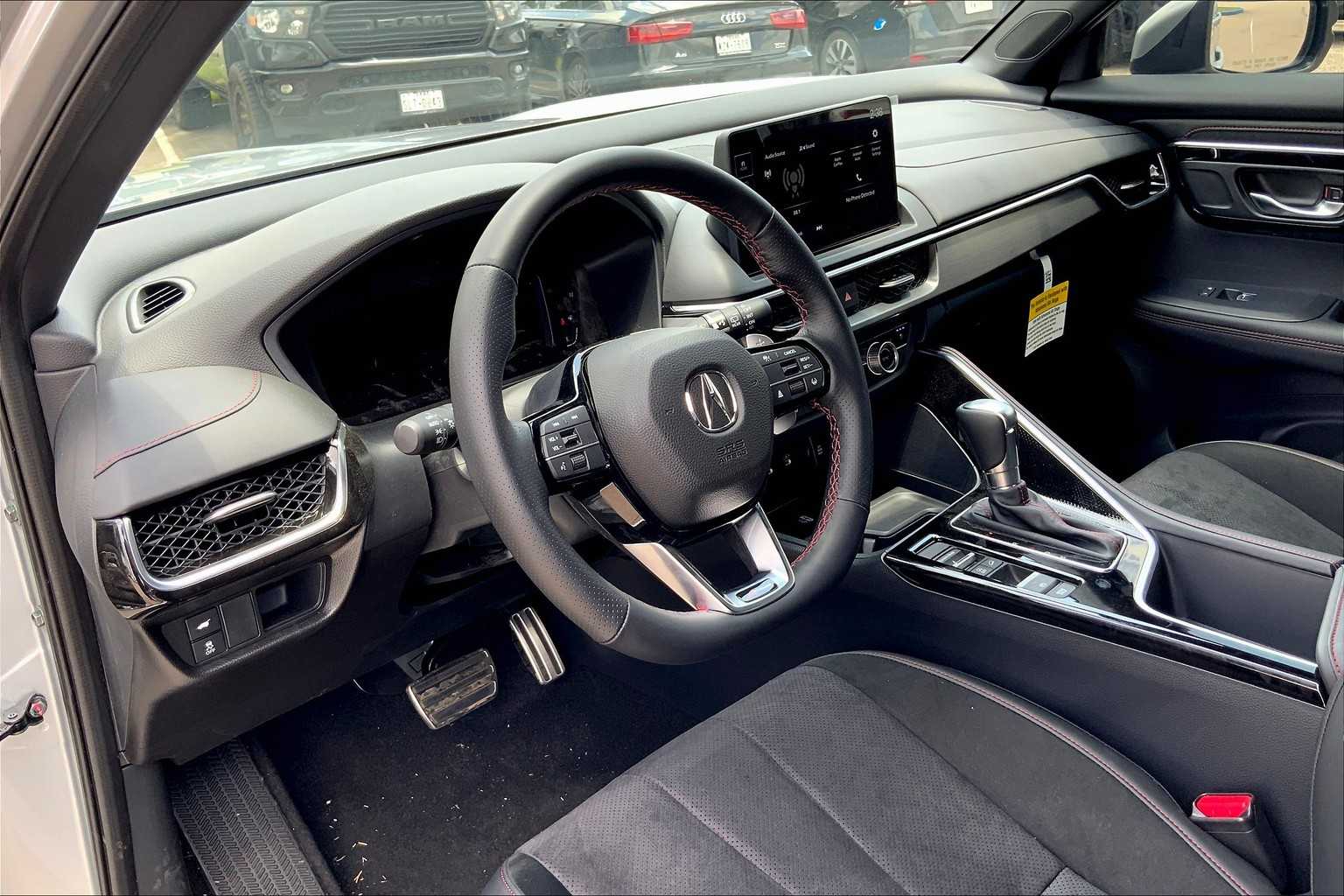 2025 Acura ADX w/A-Spec Package Solar Silver Metallic at Sterling McCall Acura