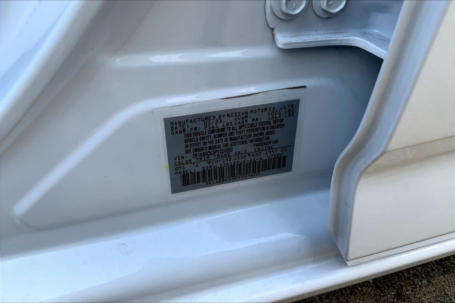 2023 Nissan Sentra SV Fresh Powder at Sterling McCall Acura