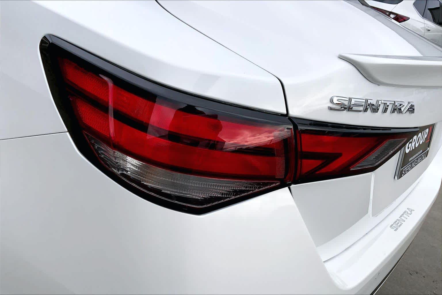 2024 Nissan Sentra SR Aspen White Tricoat/Super Black at Sterling McCall Acura