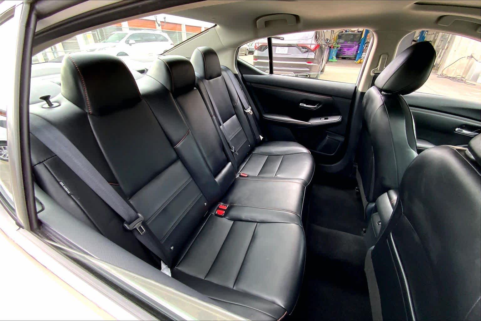 2024 Nissan Sentra SR Aspen White Tricoat/Super Black at Sterling McCall Acura