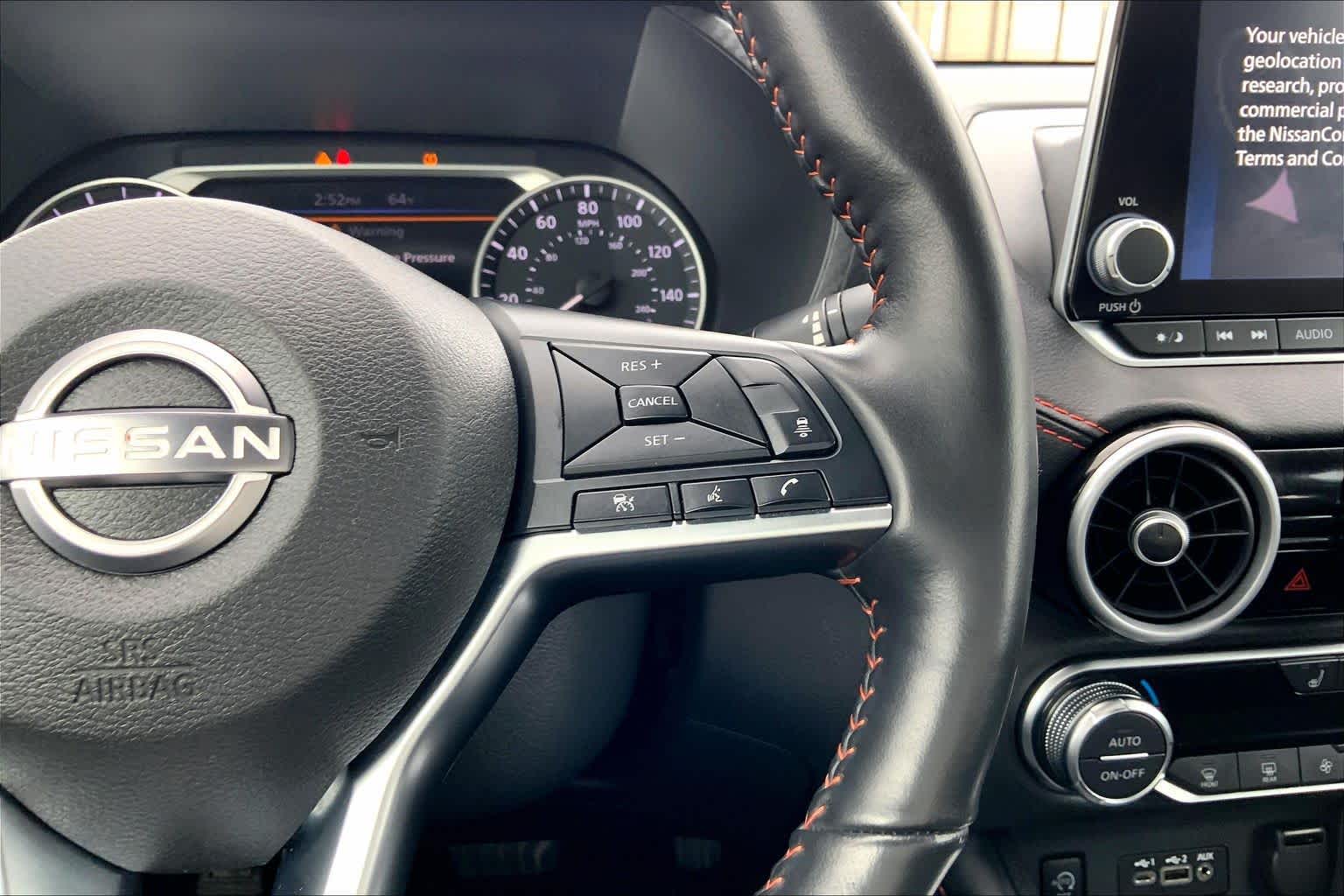 2024 Nissan Sentra SR Aspen White Tricoat/Super Black at Sterling McCall Acura