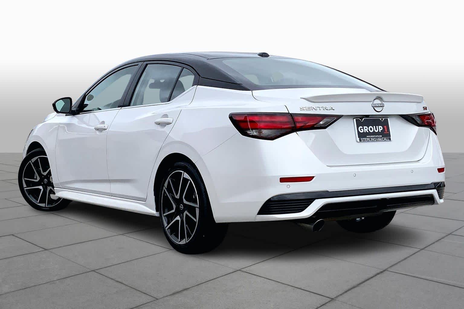 2024 Nissan Sentra SR Aspen White Tricoat/Super Black at Sterling McCall Acura