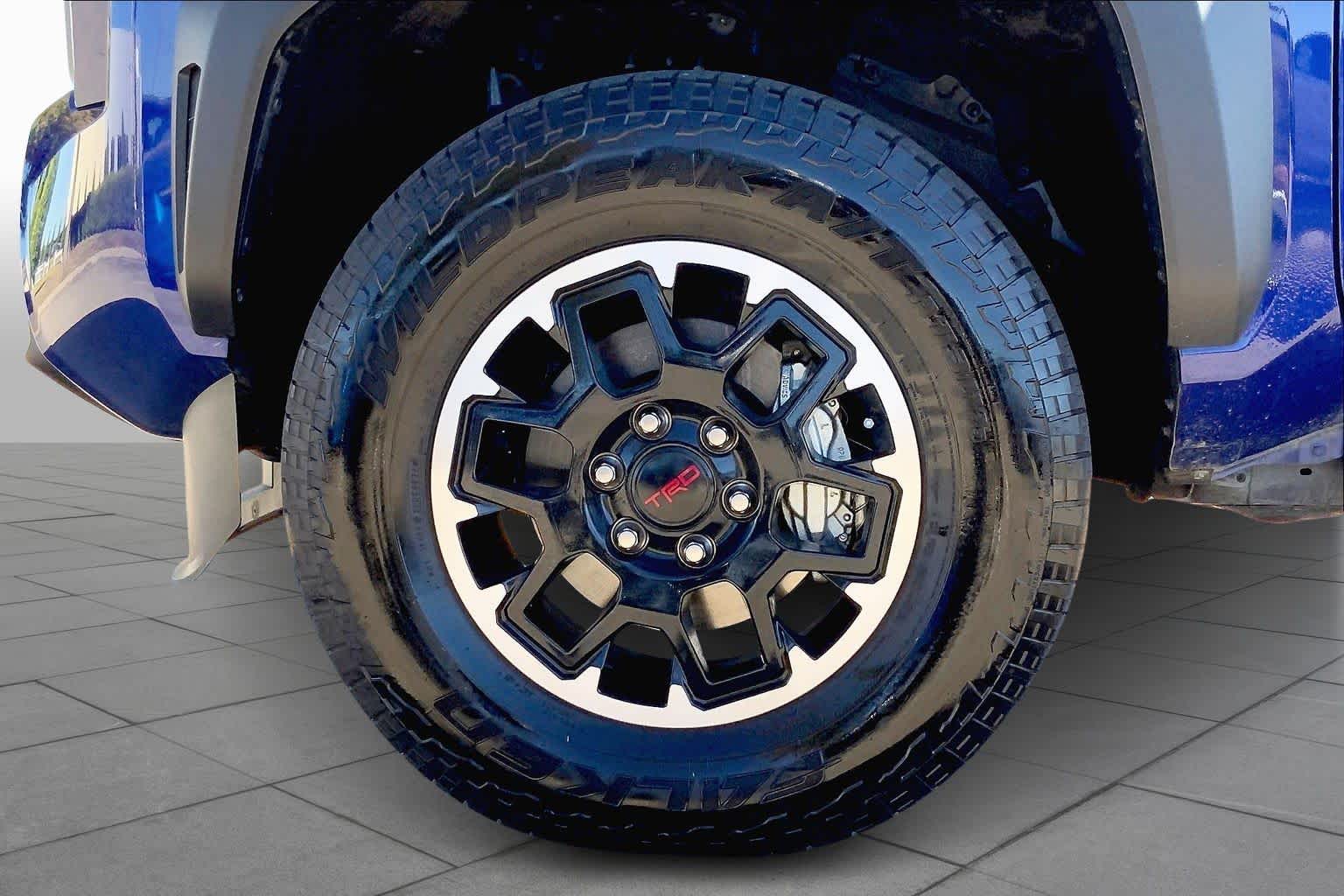 2025 Toyota Tacoma TRD Off Road Hybrid Blue Crush Metallic at Lexus Southwest Houston