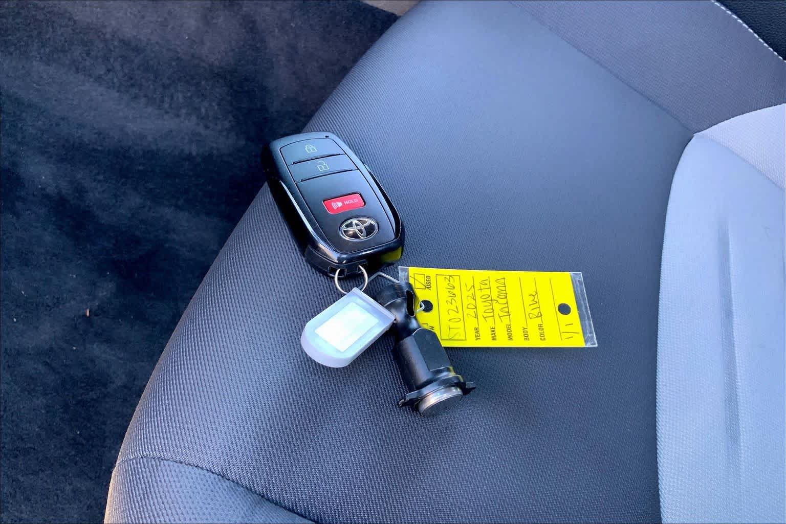 2025 Toyota Tacoma TRD Off Road Hybrid Blue Crush Metallic at Lexus Southwest Houston