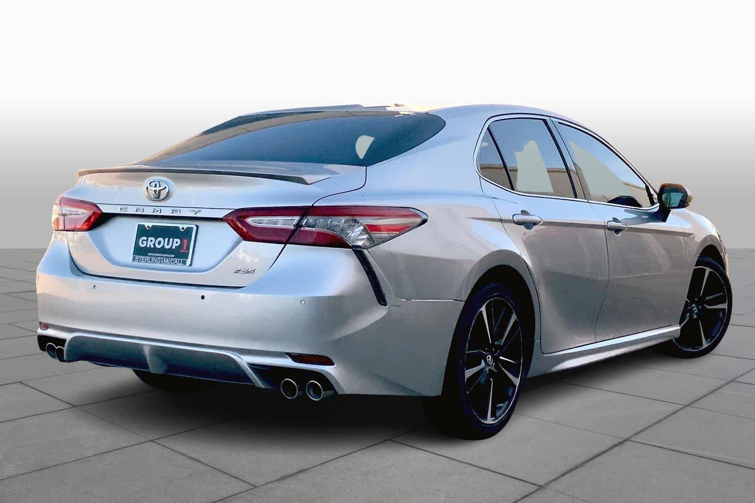 2018 Toyota Camry XSE Celestial Silver Metallic at AutoNation Toyota Gulf Fwy