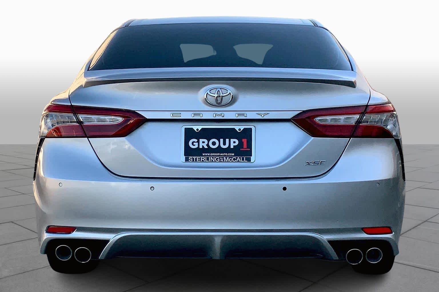 2018 Toyota Camry XSE Celestial Silver Metallic at AutoNation Toyota Gulf Fwy