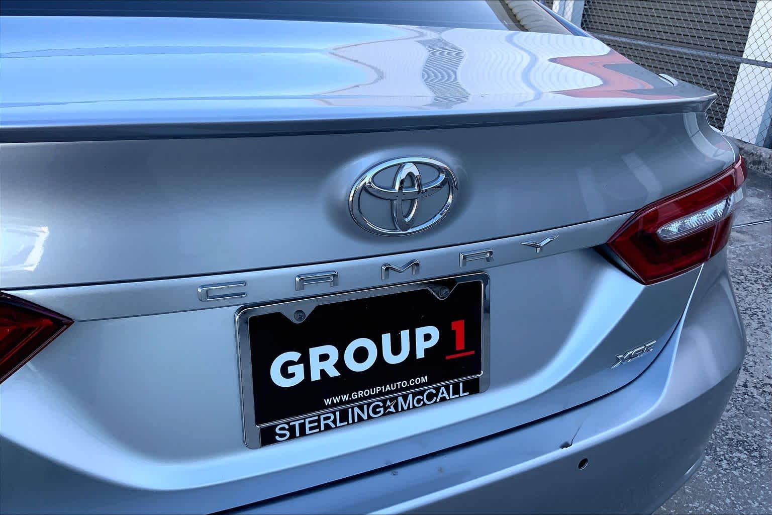 2018 Toyota Camry XSE Celestial Silver Metallic at AutoNation Toyota Gulf Fwy