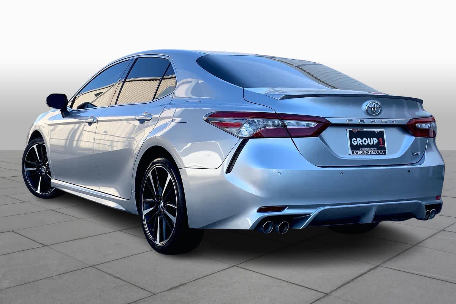 2018 Toyota Camry XSE Celestial Silver Metallic at AutoNation Toyota Gulf Fwy