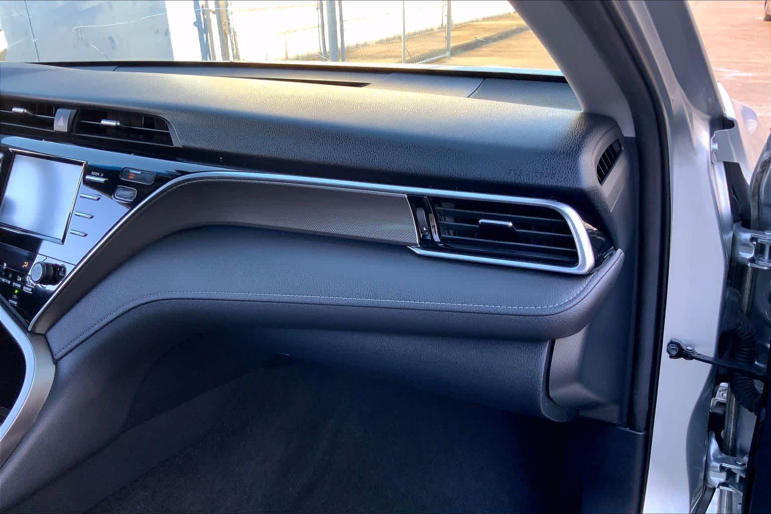 2018 Toyota Camry XSE Celestial Silver Metallic at AutoNation Toyota Gulf Fwy