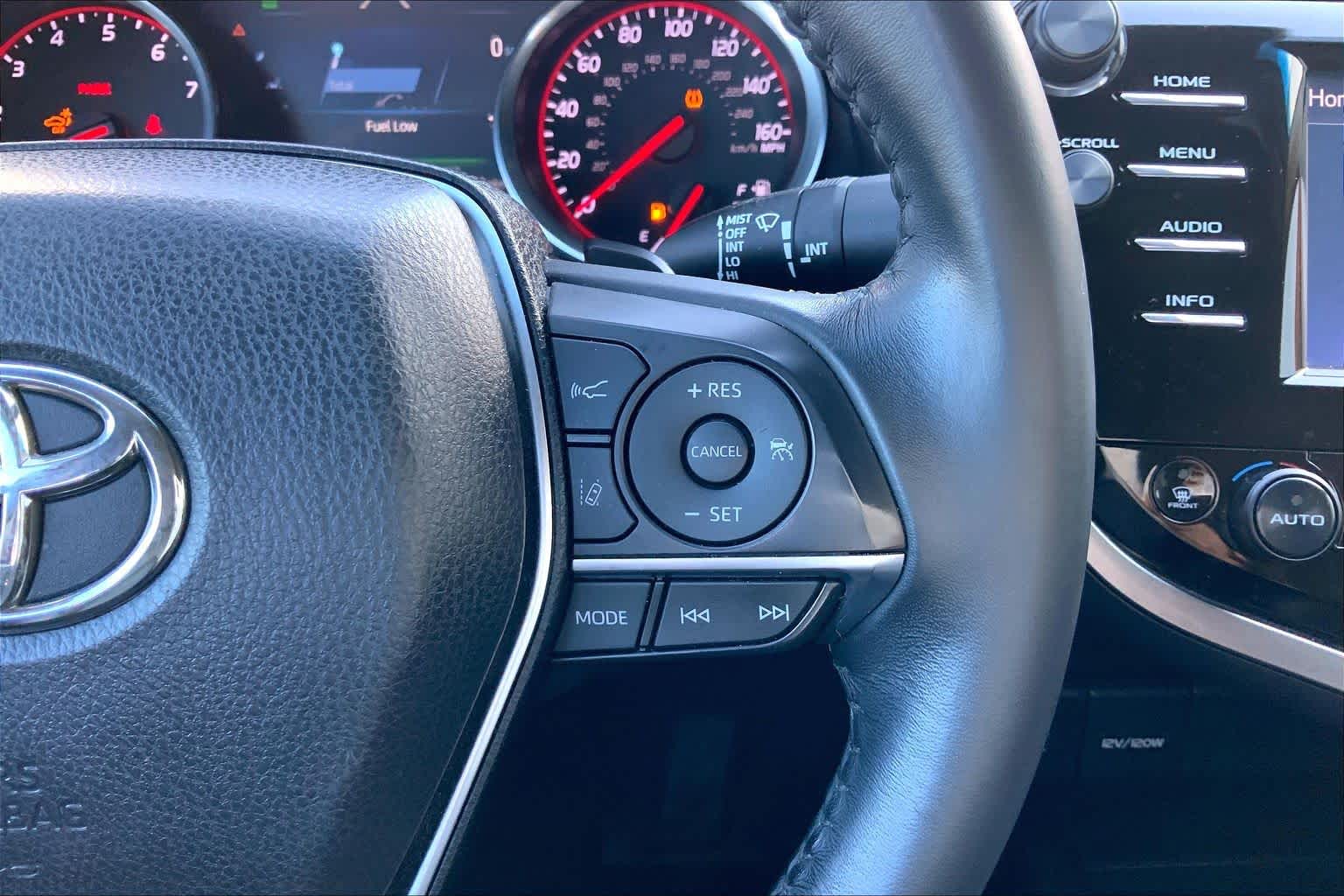 2018 Toyota Camry XSE Celestial Silver Metallic at AutoNation Toyota Gulf Fwy