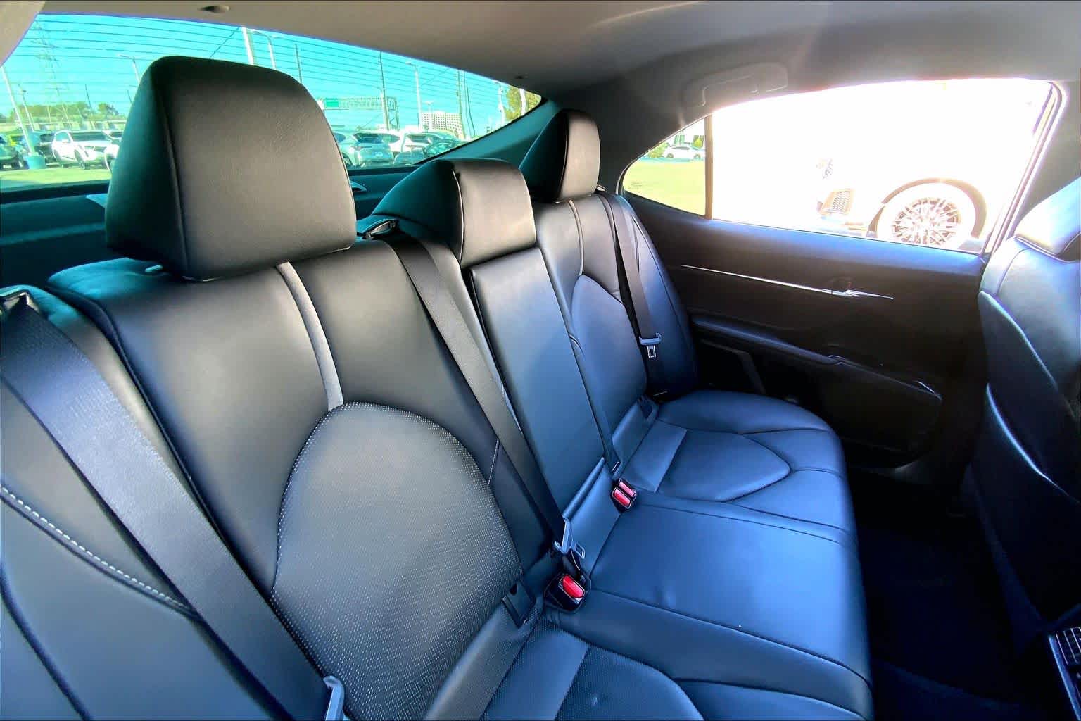 2018 Toyota Camry XSE Celestial Silver Metallic at AutoNation Toyota Gulf Fwy