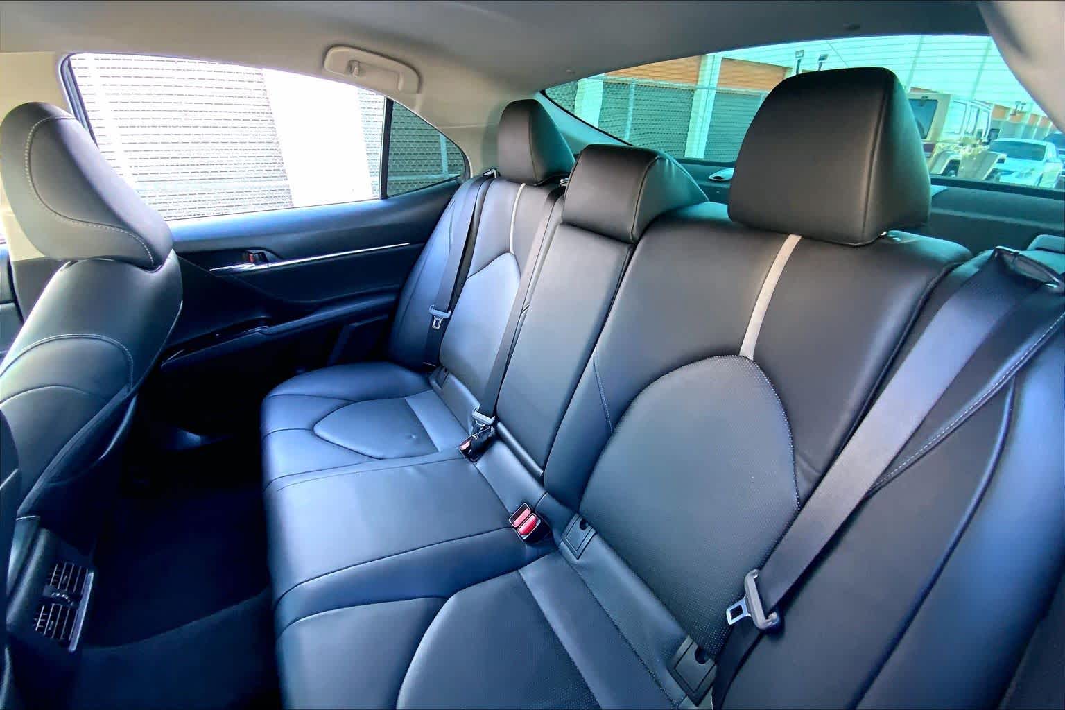 2018 Toyota Camry XSE Celestial Silver Metallic at AutoNation Toyota Gulf Fwy