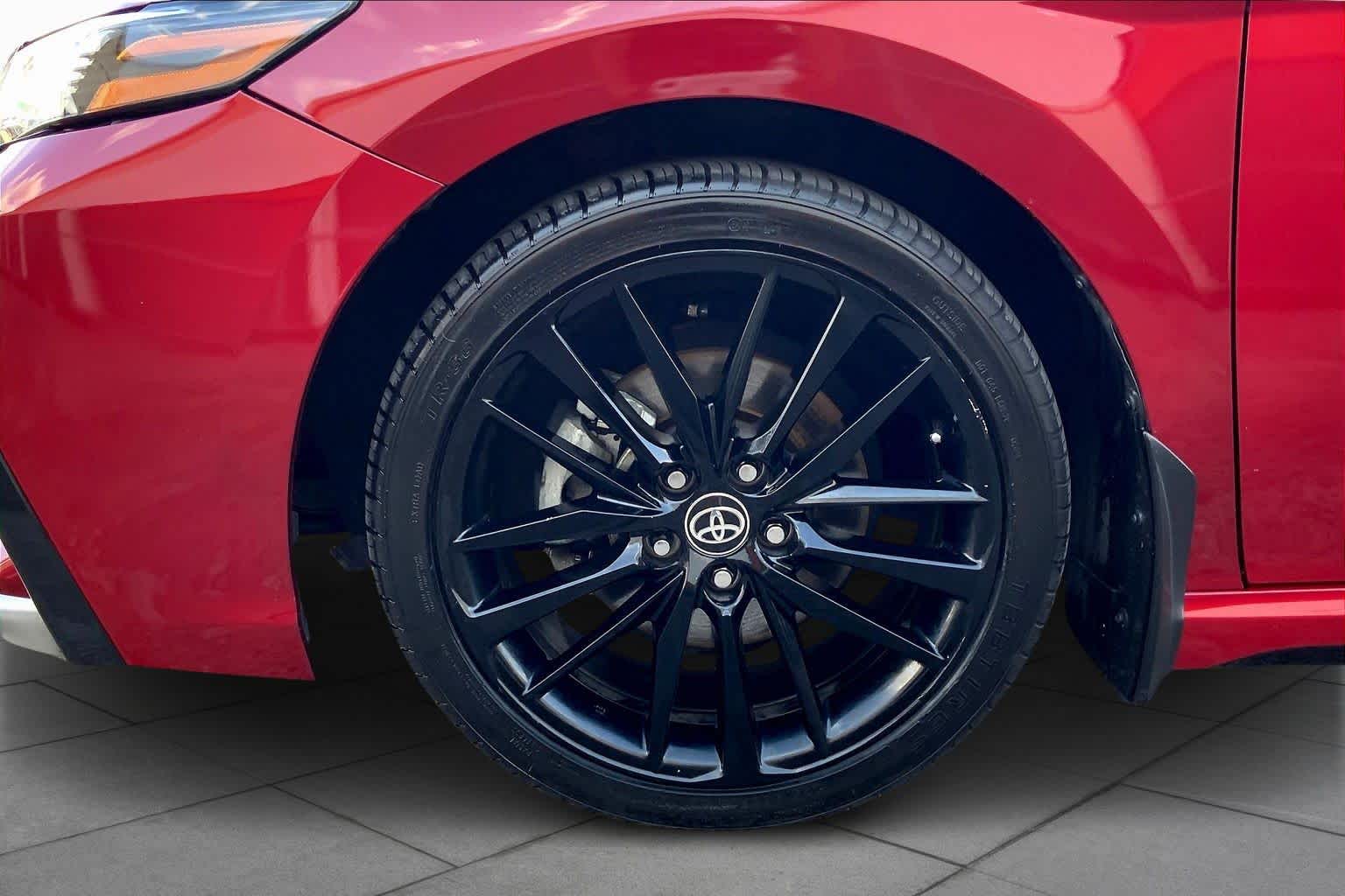 2021 Toyota Camry XSE Supersonic Red at AutoNation USA Katy