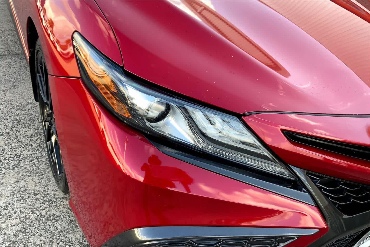 2021 Toyota Camry XSE Supersonic Red at AutoNation USA Katy