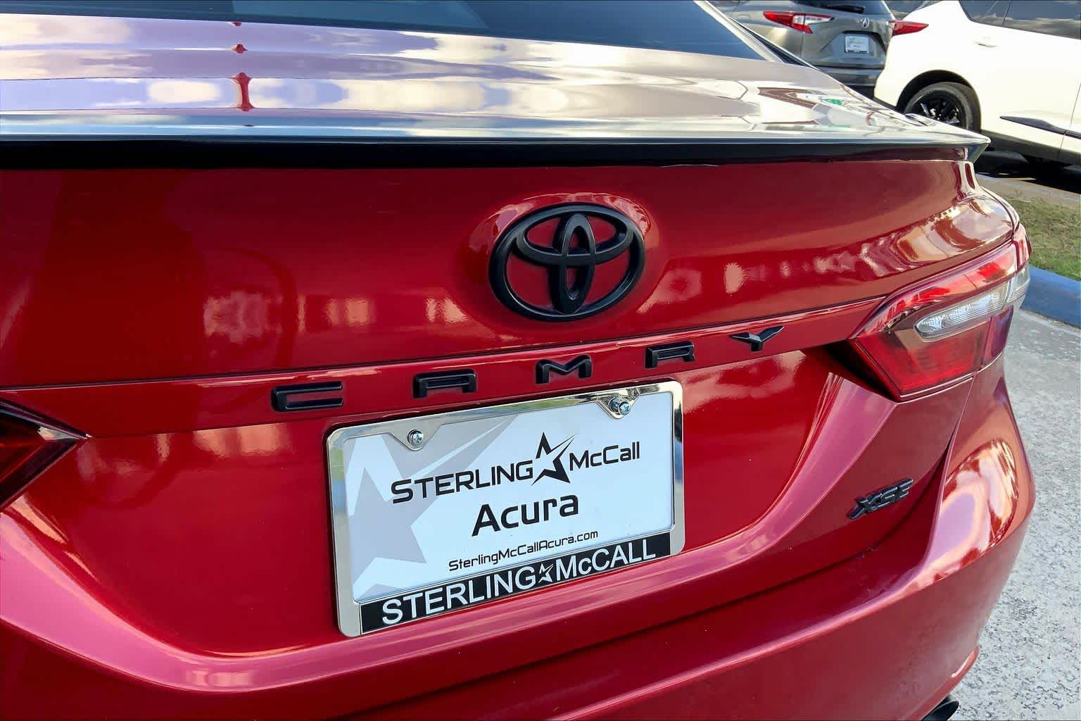 2021 Toyota Camry XSE Supersonic Red at AutoNation USA Katy