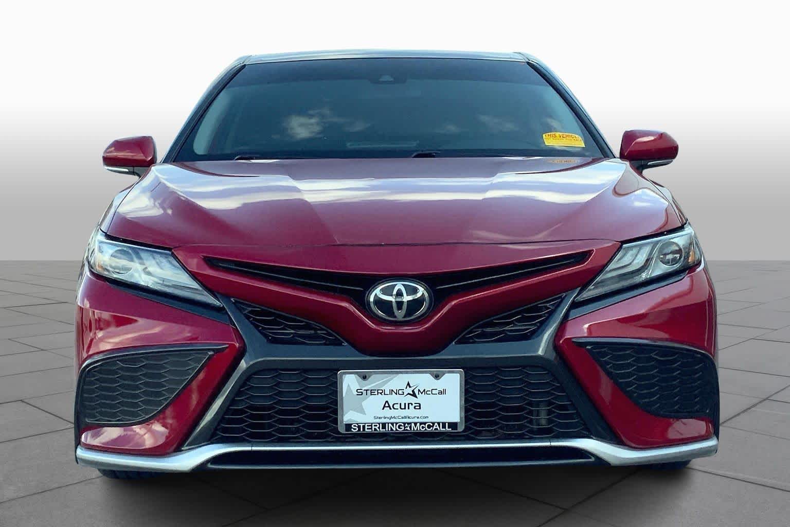 2021 Toyota Camry XSE Supersonic Red at AutoNation USA Katy