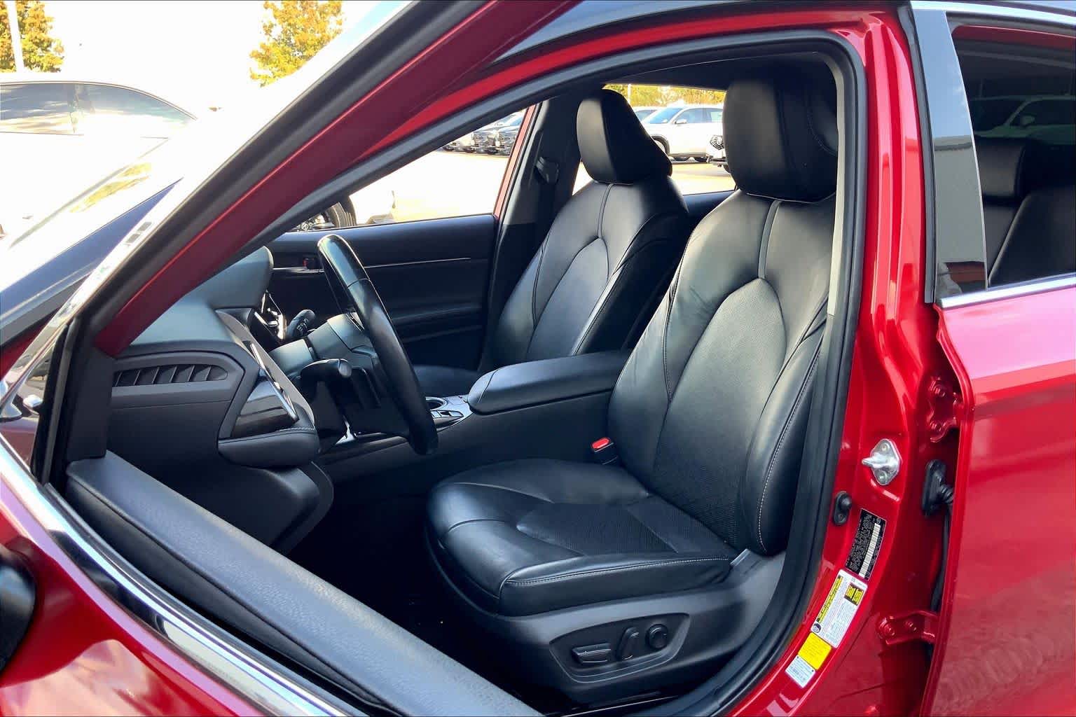 2021 Toyota Camry XSE Supersonic Red at AutoNation USA Katy
