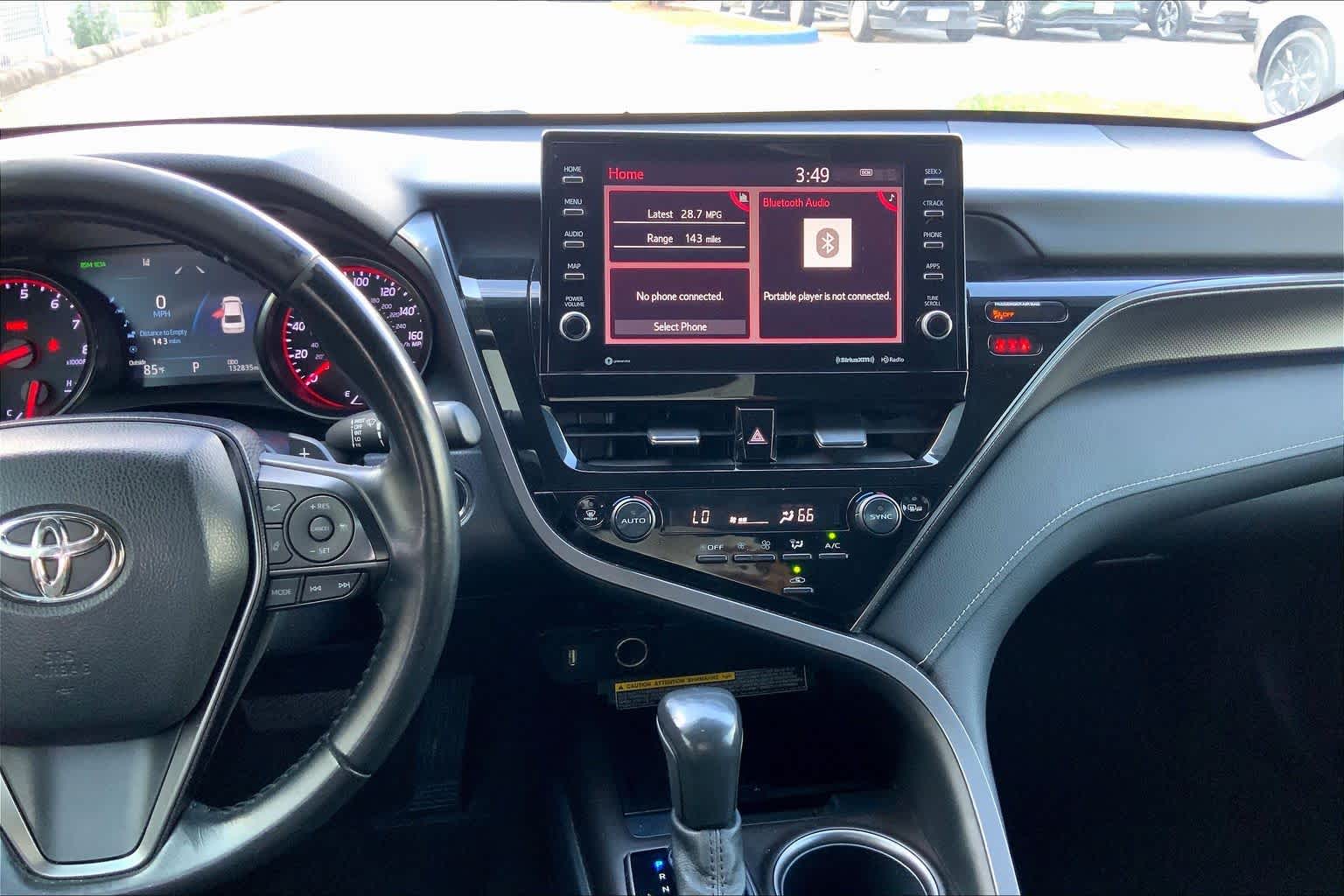 2021 Toyota Camry XSE Supersonic Red at AutoNation USA Katy