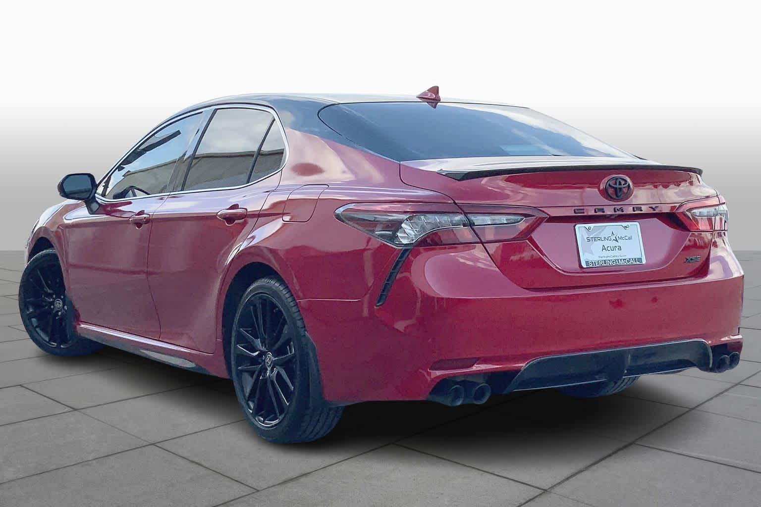 2021 Toyota Camry XSE Supersonic Red at AutoNation USA Katy