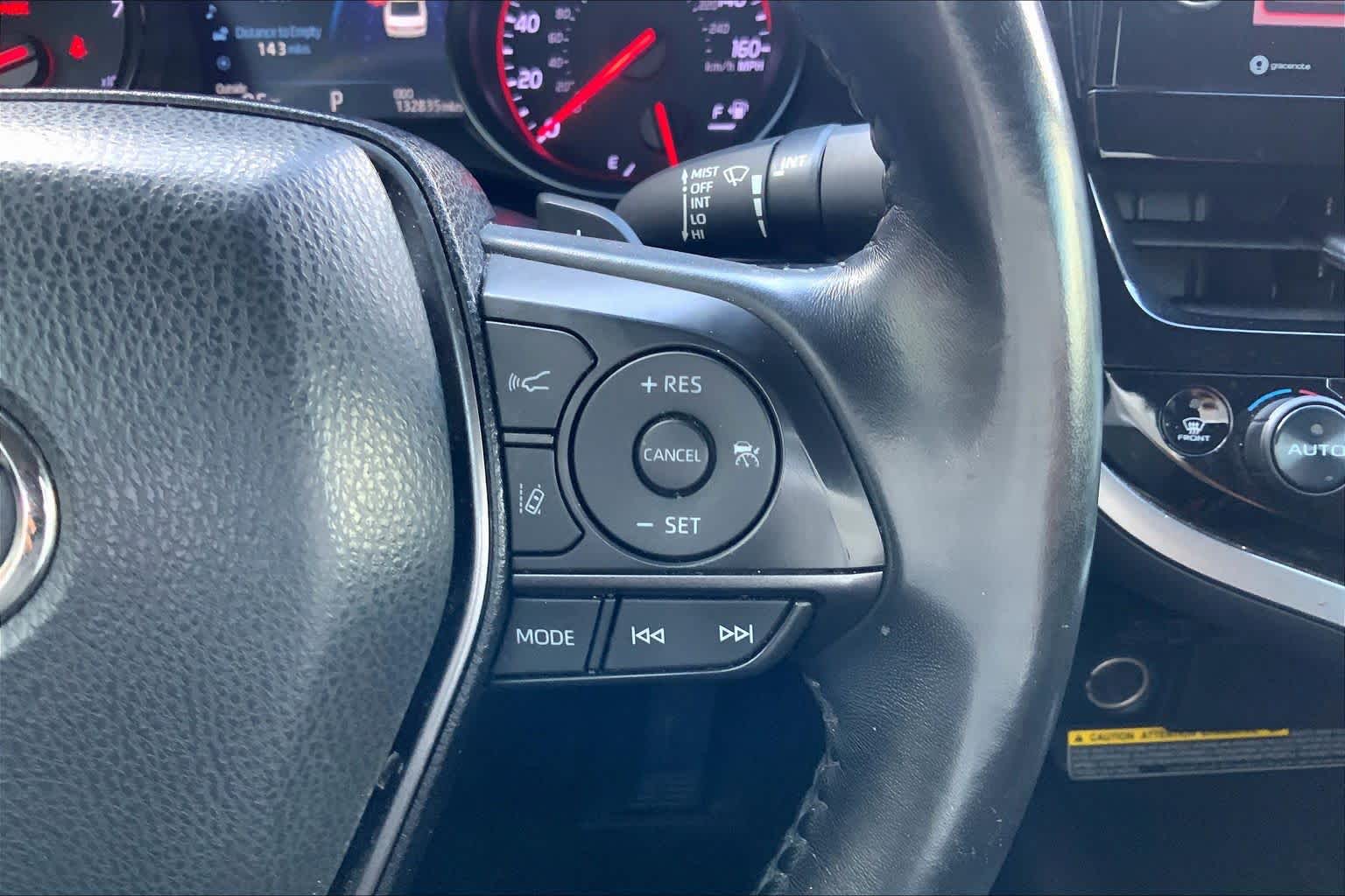 2021 Toyota Camry XSE Supersonic Red at AutoNation USA Katy