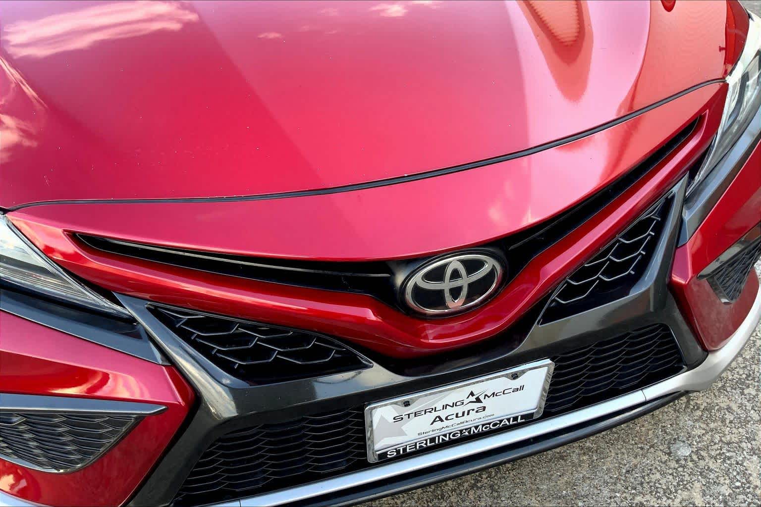 2021 Toyota Camry XSE Supersonic Red at AutoNation USA Katy
