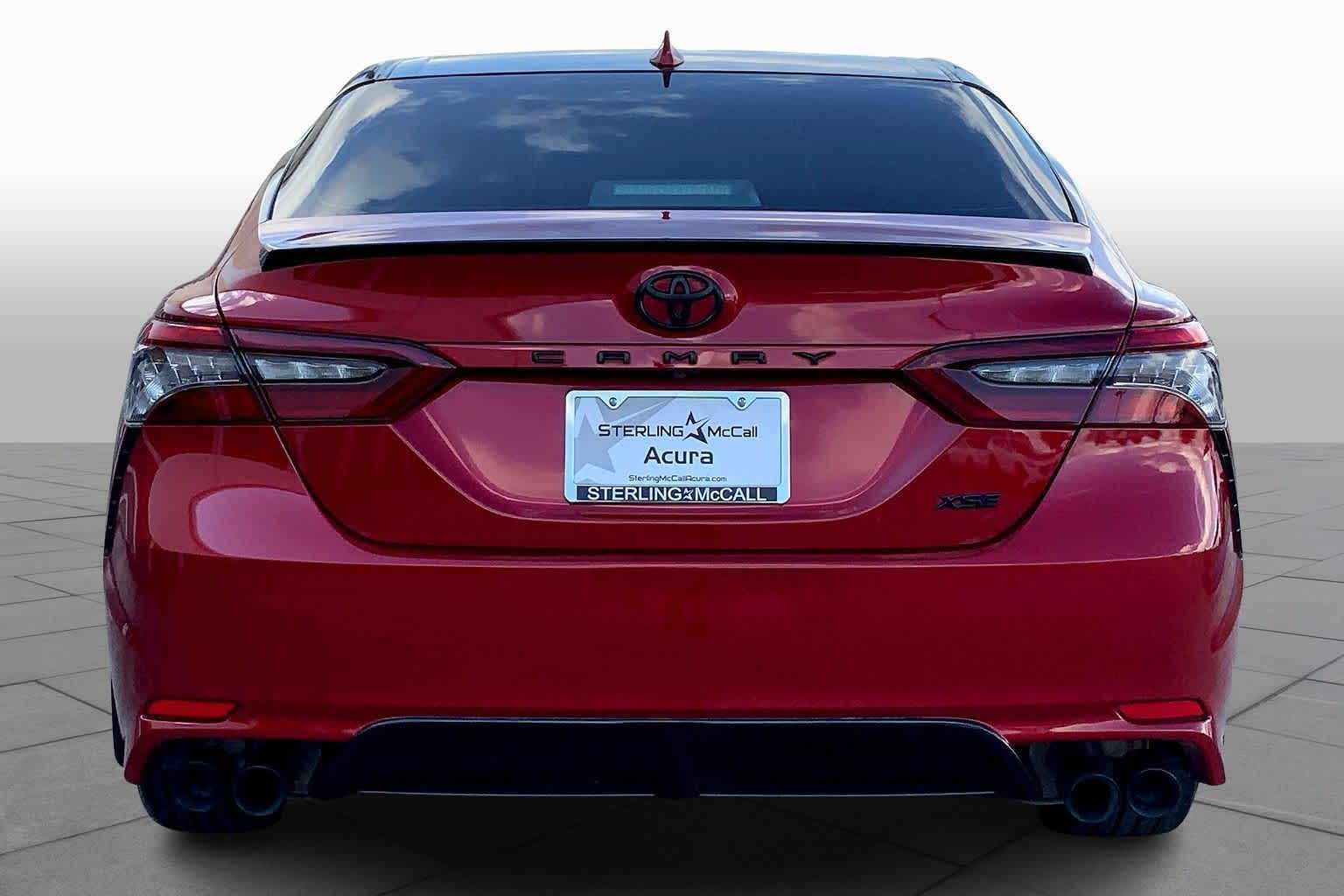 2021 Toyota Camry XSE Supersonic Red at AutoNation USA Katy