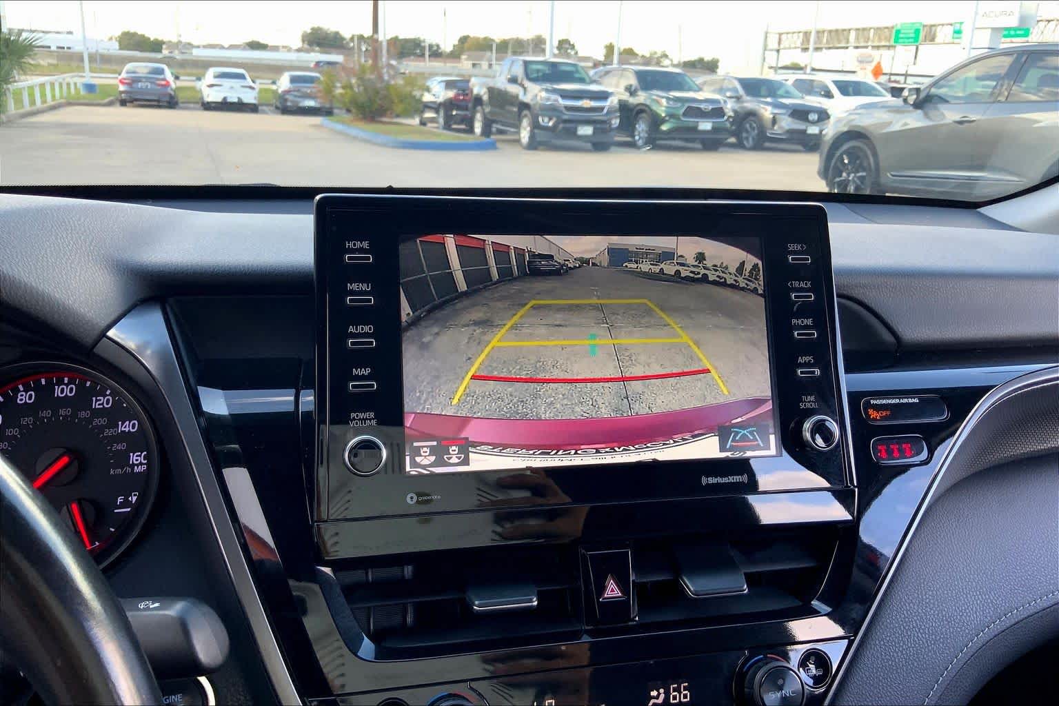 2021 Toyota Camry XSE Supersonic Red at AutoNation USA Katy