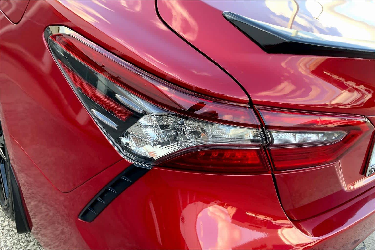 2021 Toyota Camry XSE Supersonic Red at AutoNation USA Katy