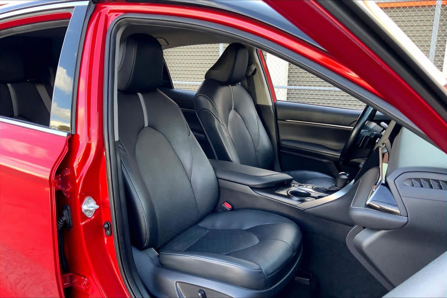 2021 Toyota Camry XSE Supersonic Red at AutoNation USA Katy