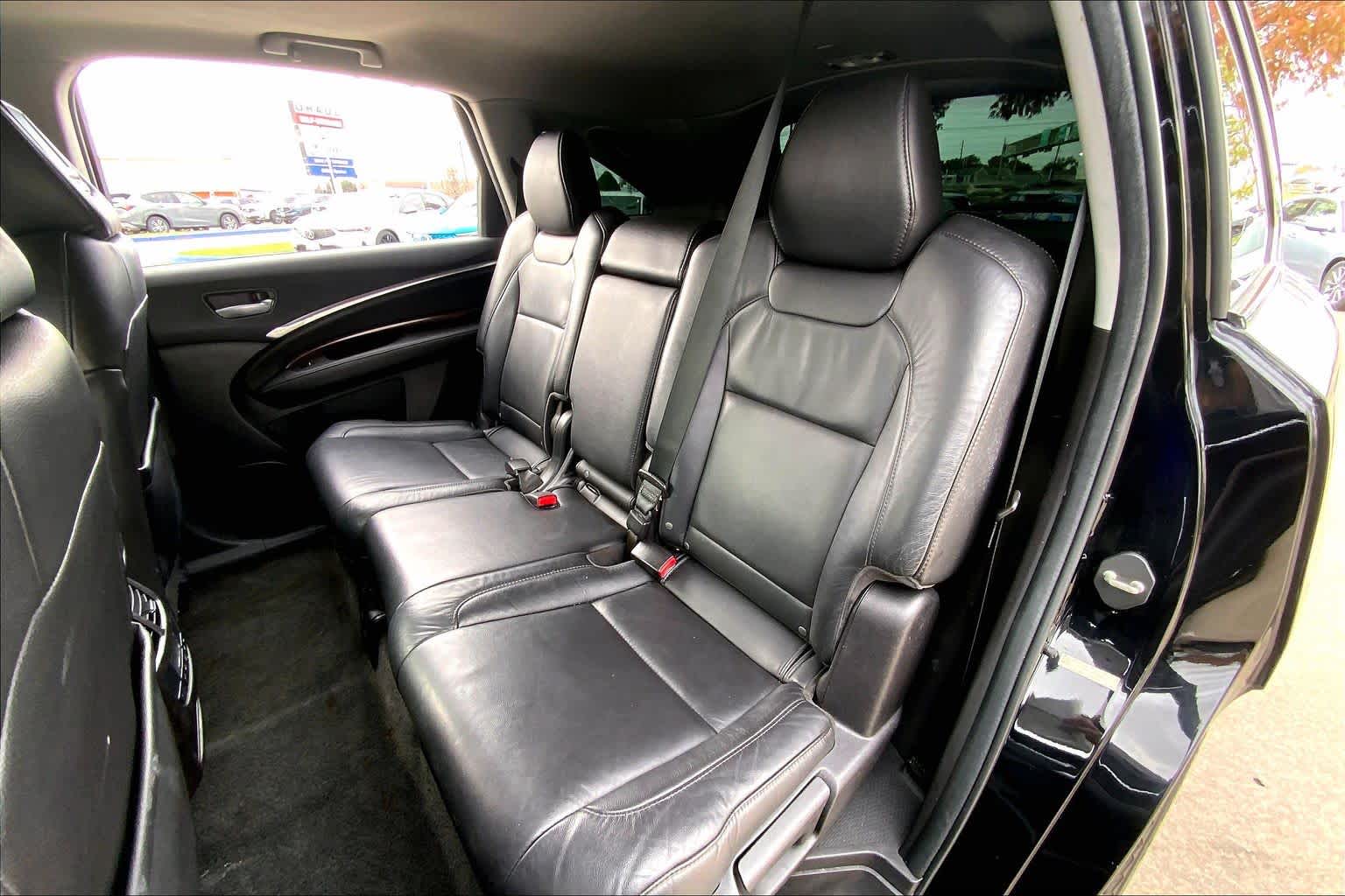 2016 Acura MDX w/Tech Crystal Black Pearl at Sterling McCall Nissan