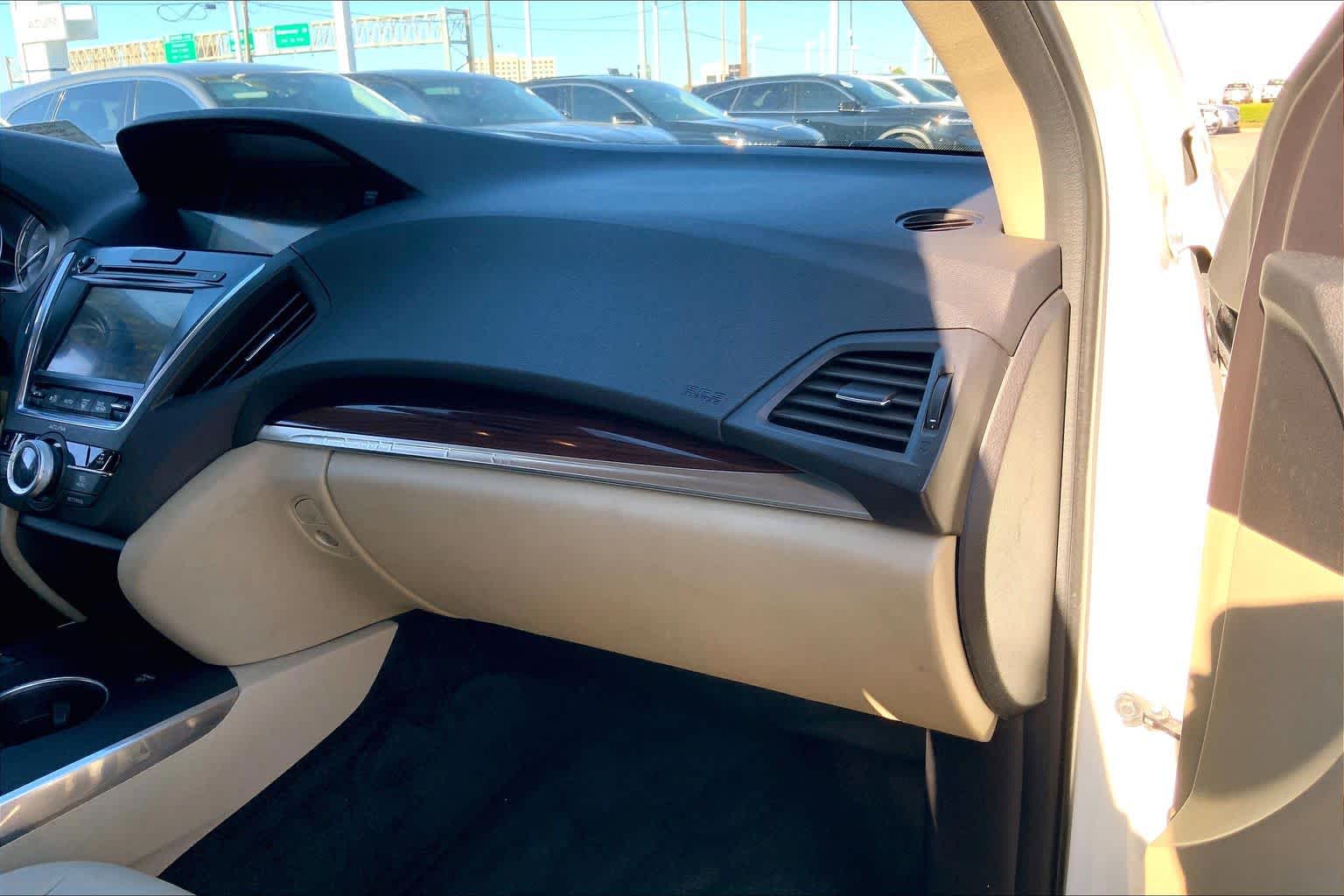 2014 Acura MDX Tech Pkg White Diamond Pearl at AutoNation USA Houston