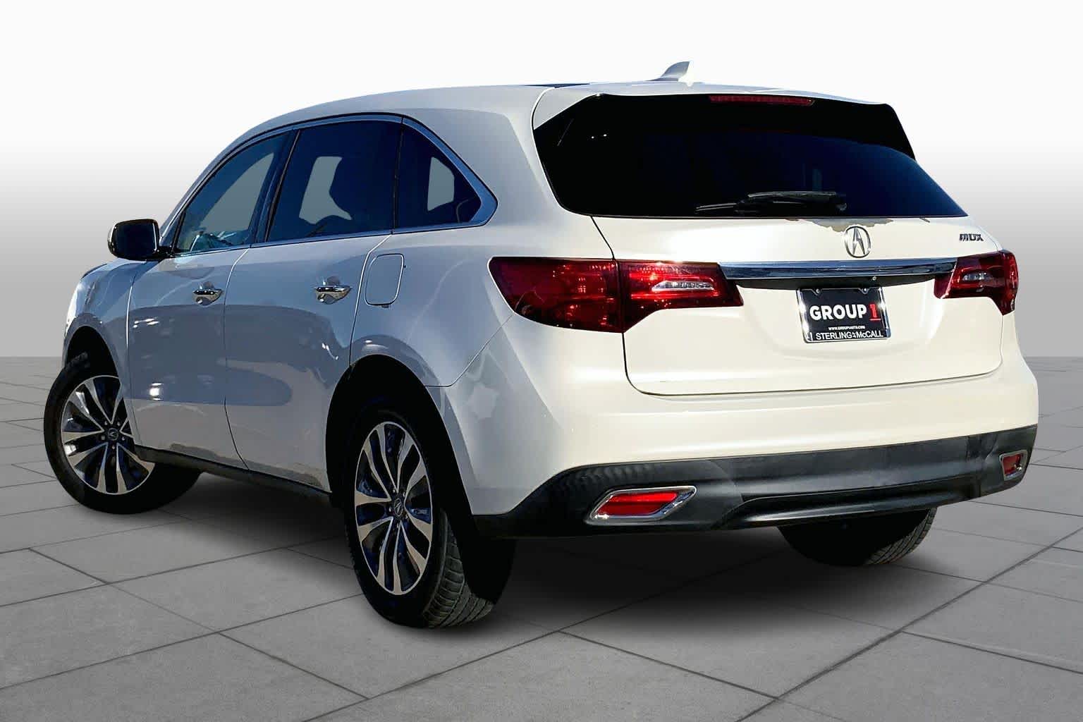 2014 Acura MDX Tech Pkg White Diamond Pearl at AutoNation USA Houston