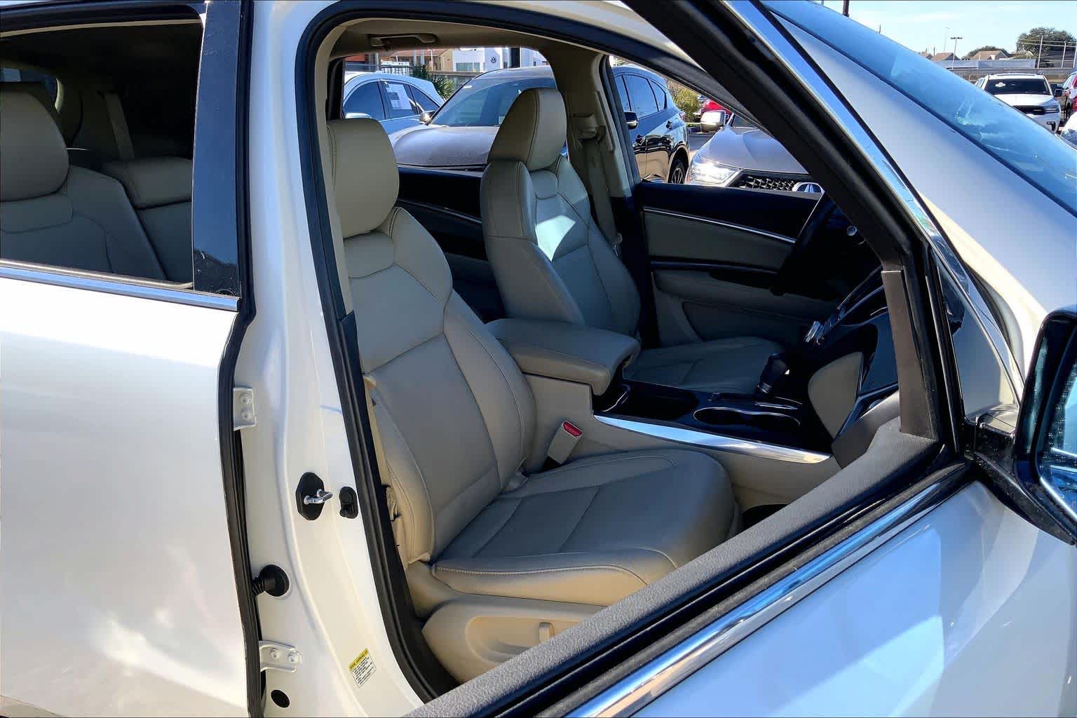 2014 Acura MDX Tech Pkg White Diamond Pearl at AutoNation USA Houston