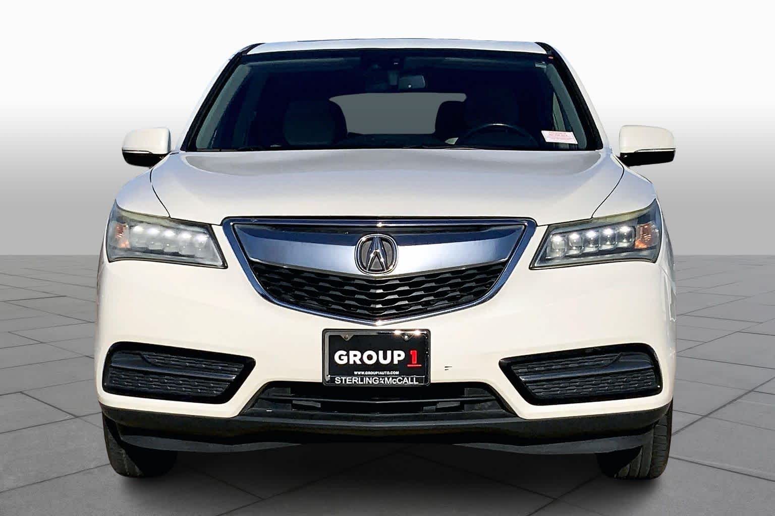 2014 Acura MDX Tech Pkg White Diamond Pearl at AutoNation USA Houston