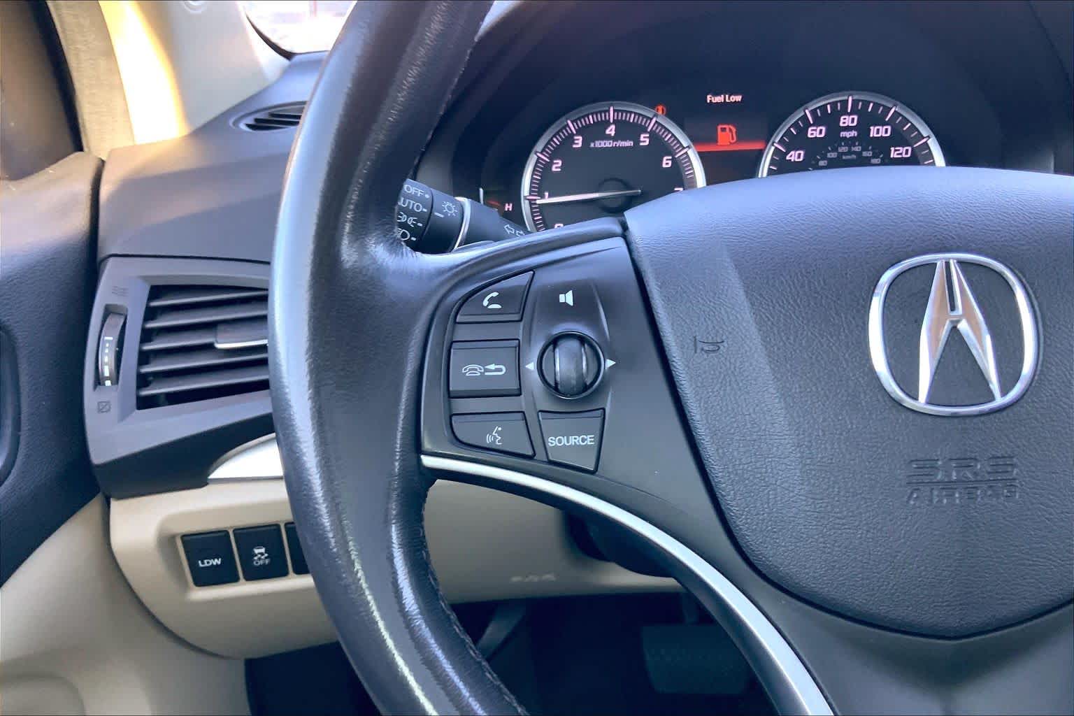 2014 Acura MDX Tech Pkg White Diamond Pearl at AutoNation USA Houston