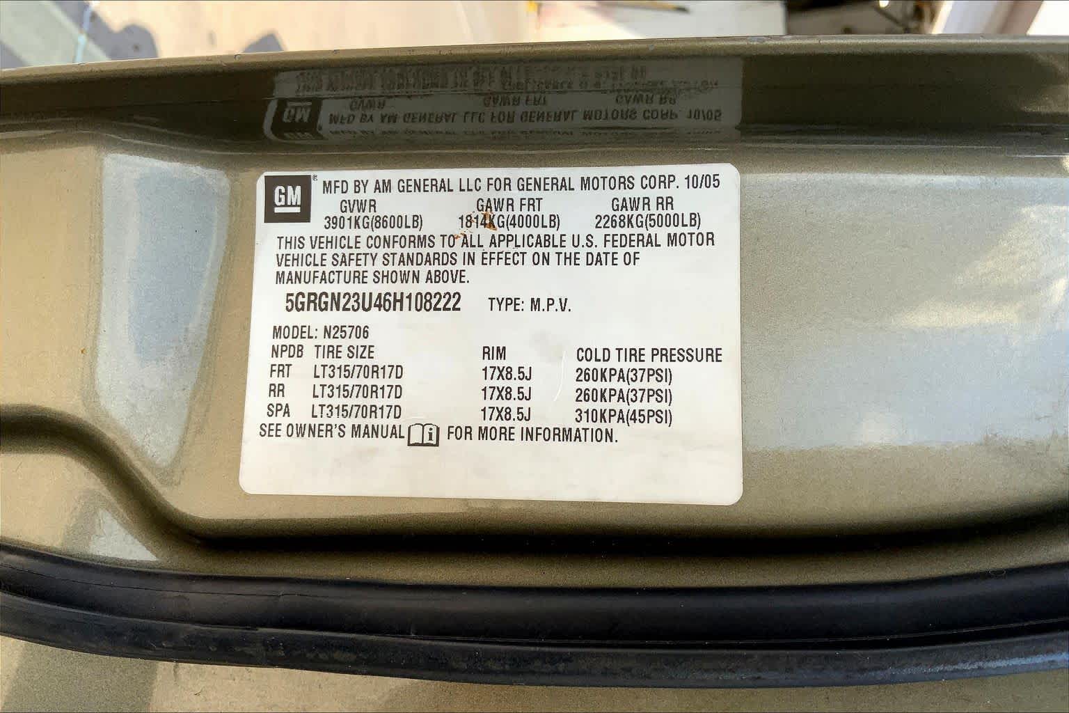 2006 HUMMER H2  Desert Sand at Mac Haik Ford