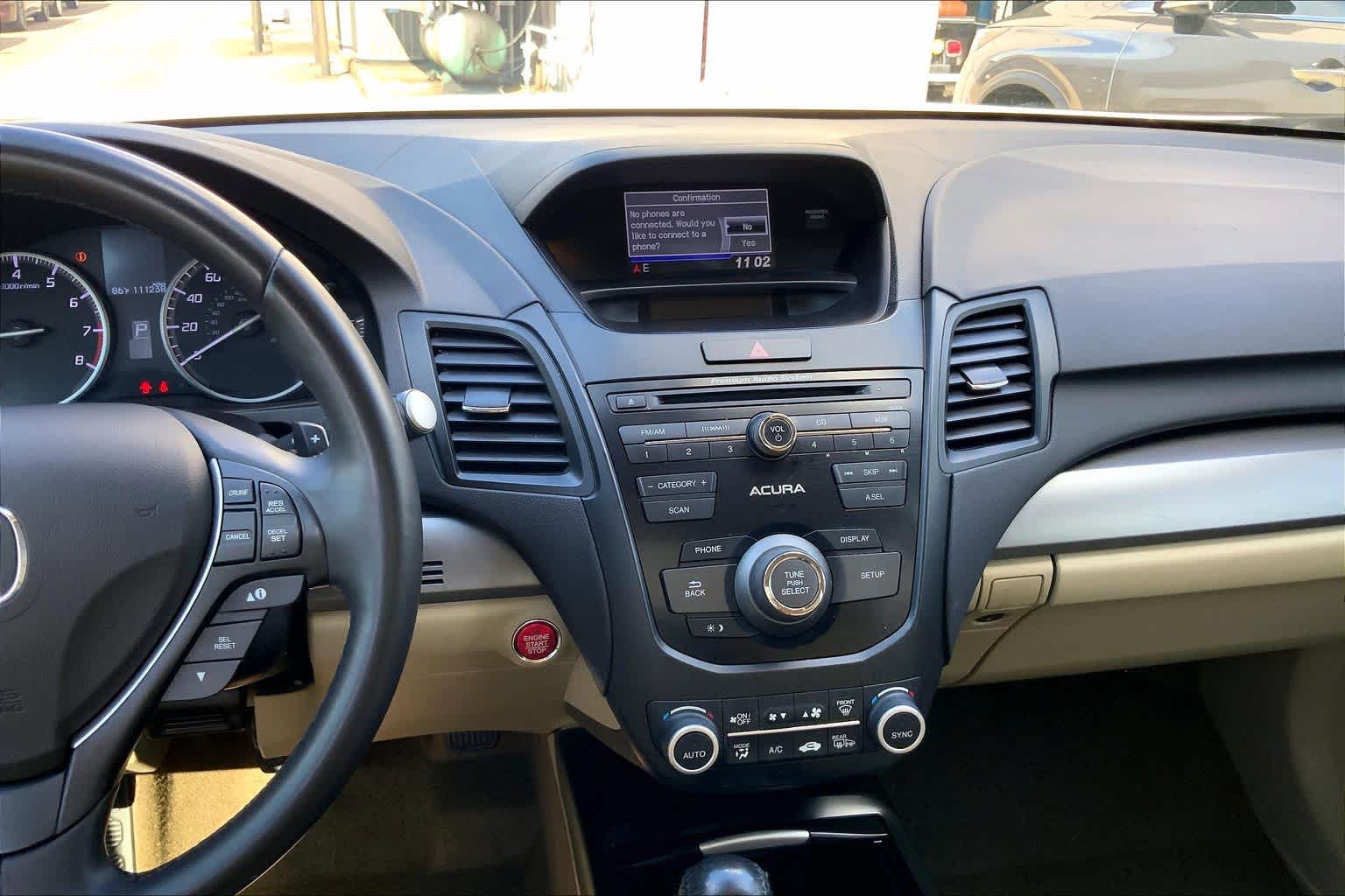 2017 Acura RDX  White Diamond Pearl at Lexus of Clear Lake