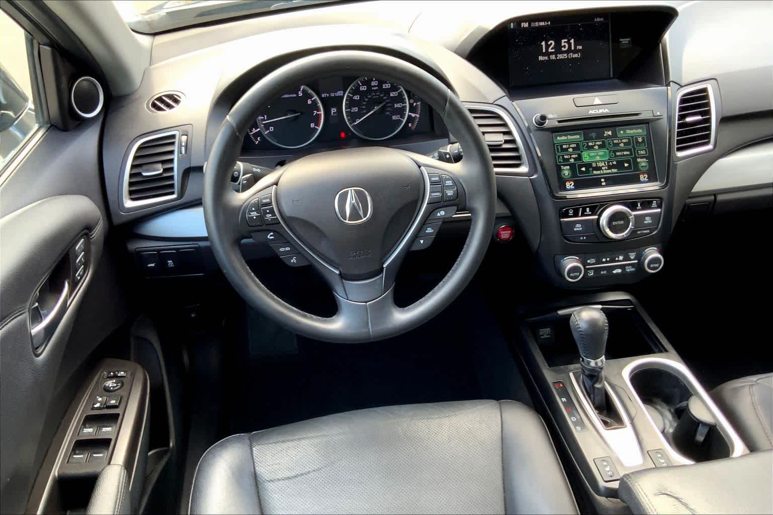 2016 Acura RDX Tech Pkg Graphite Luster Metallic at Sterling McCall Acura