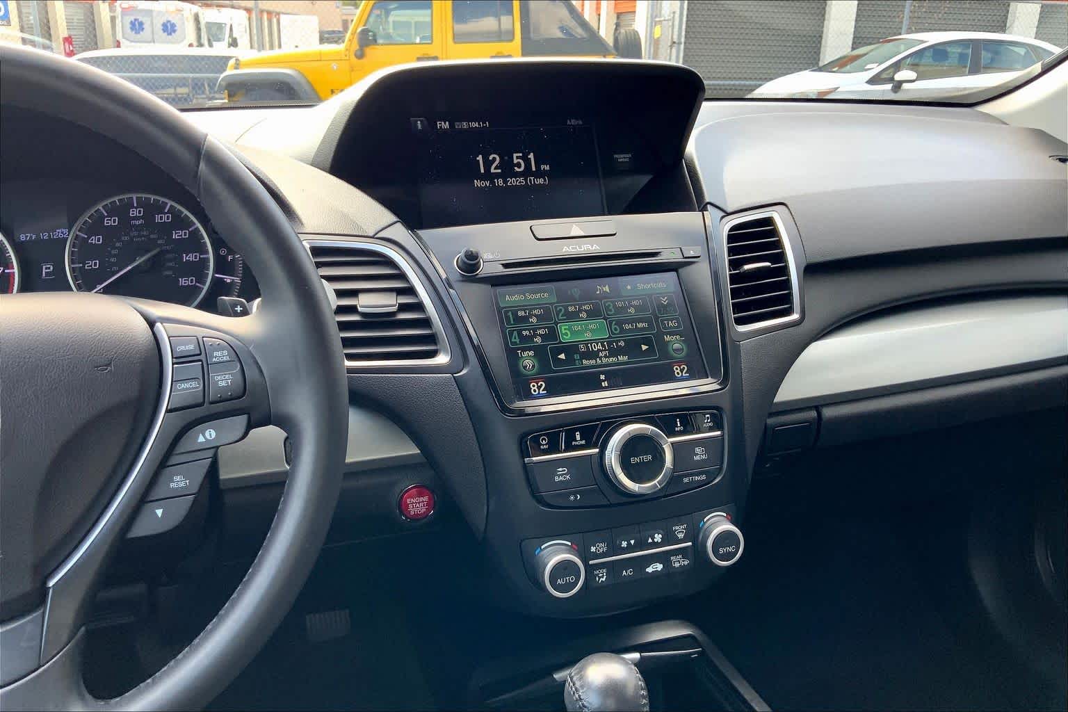 2016 Acura RDX Tech Pkg Graphite Luster Metallic at Sterling McCall Acura