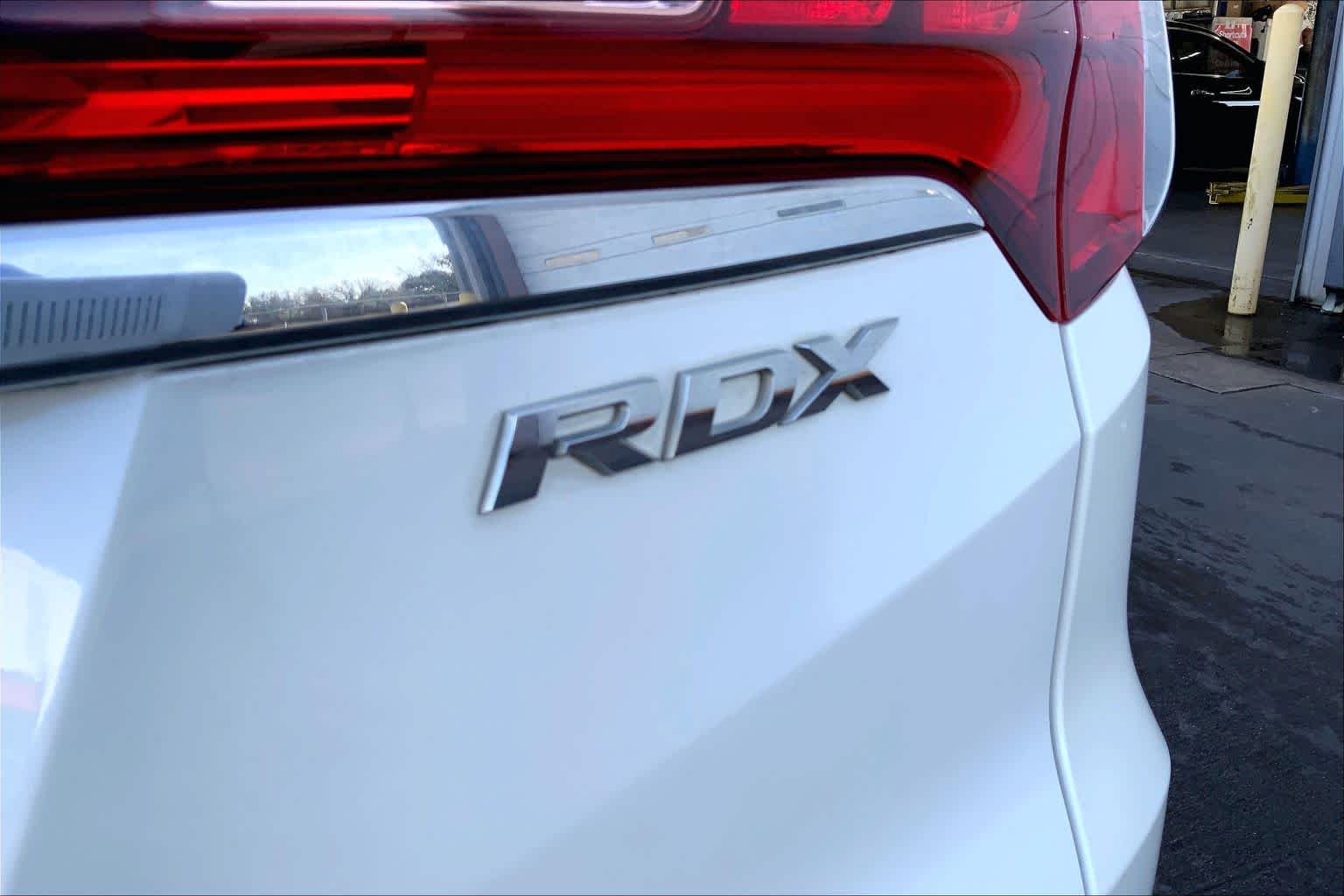 2018 Acura RDX w/Advance Pkg White Diamond Pearl at Sterling McCall Acura