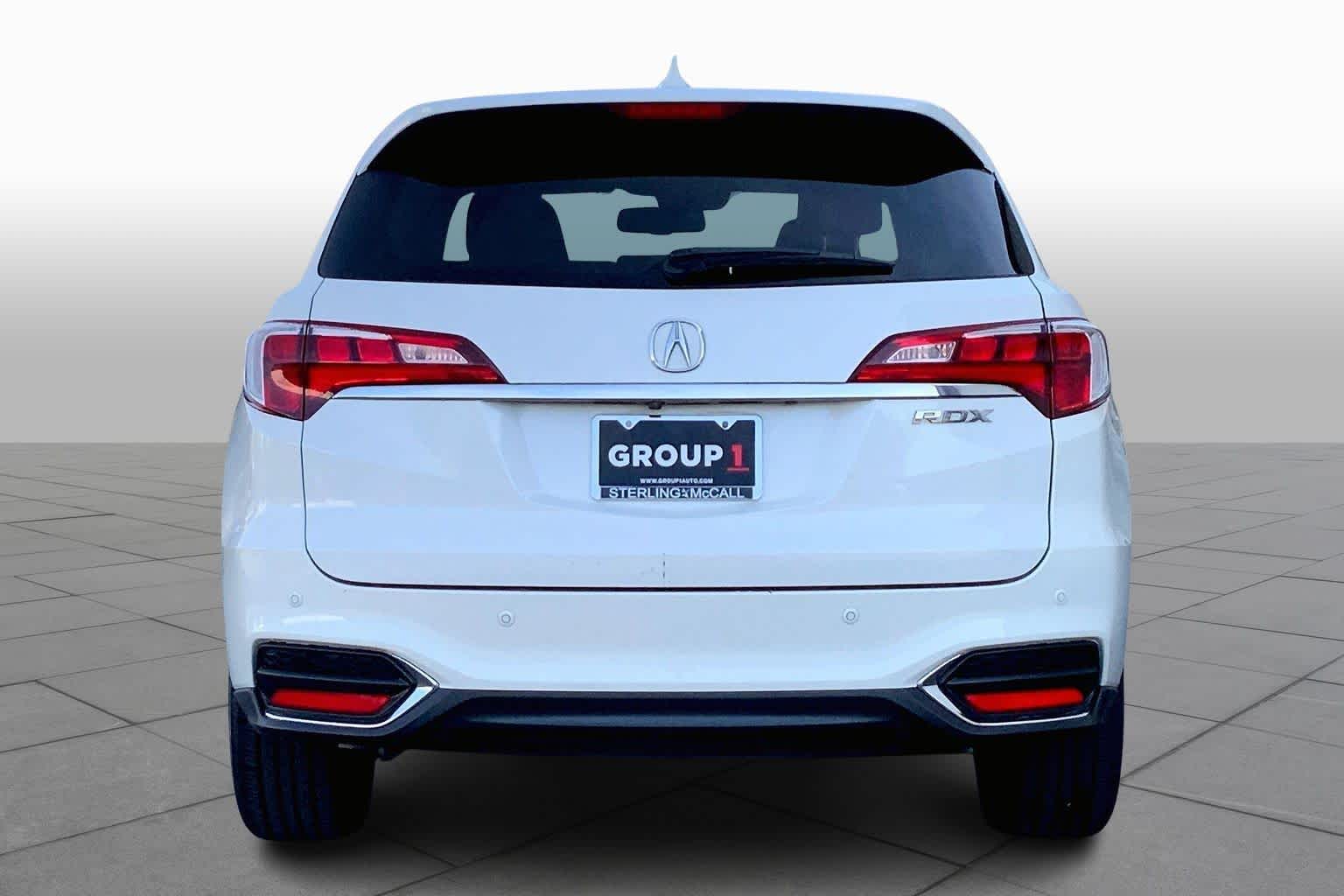 2018 Acura RDX w/Advance Pkg White Diamond Pearl at Sterling McCall Acura