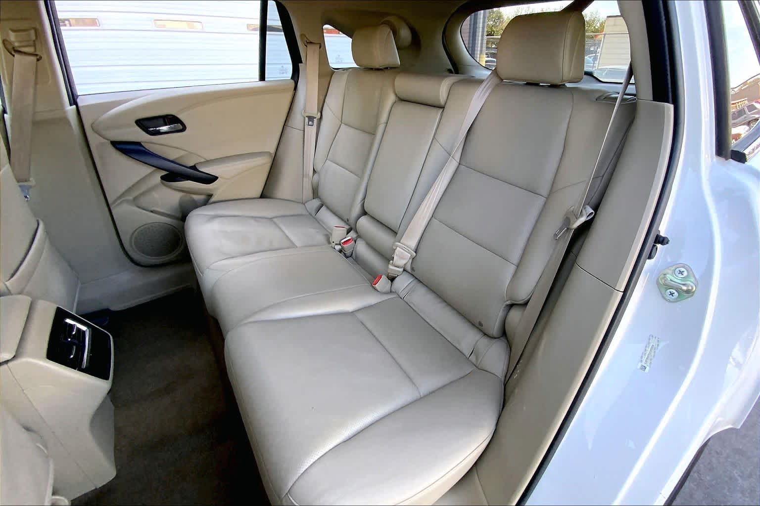 2018 Acura RDX w/Advance Pkg White Diamond Pearl at Sterling McCall Acura