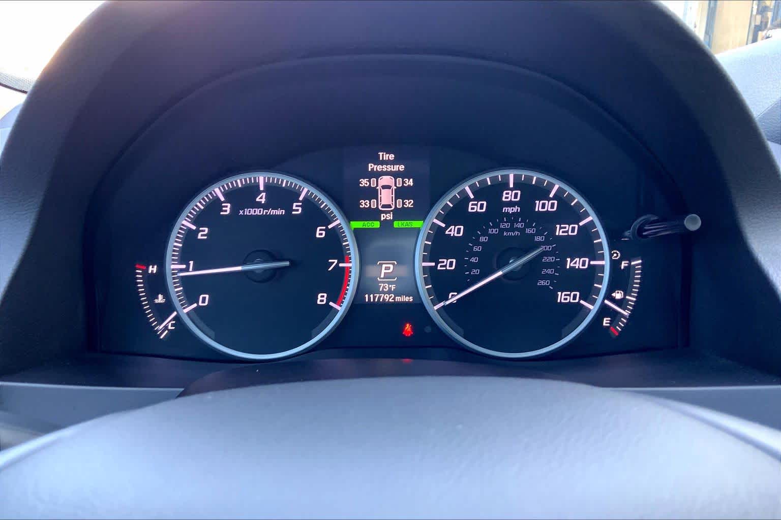 2018 Acura RDX w/Advance Pkg White Diamond Pearl at Sterling McCall Acura