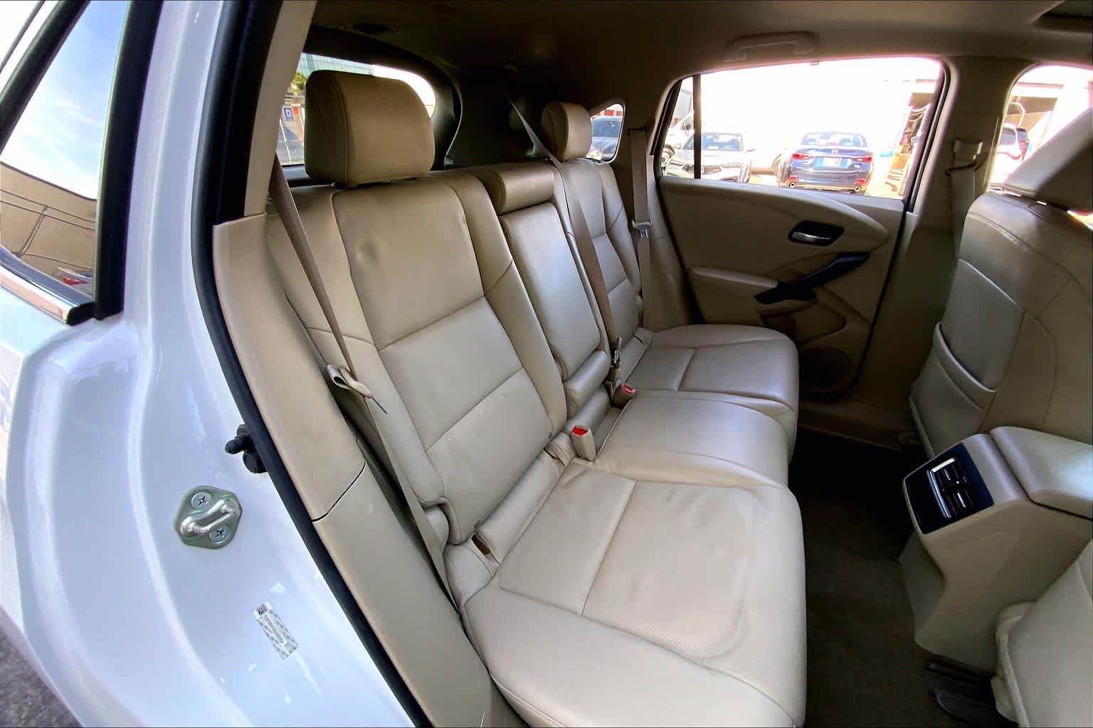 2018 Acura RDX w/Advance Pkg White Diamond Pearl at Sterling McCall Acura