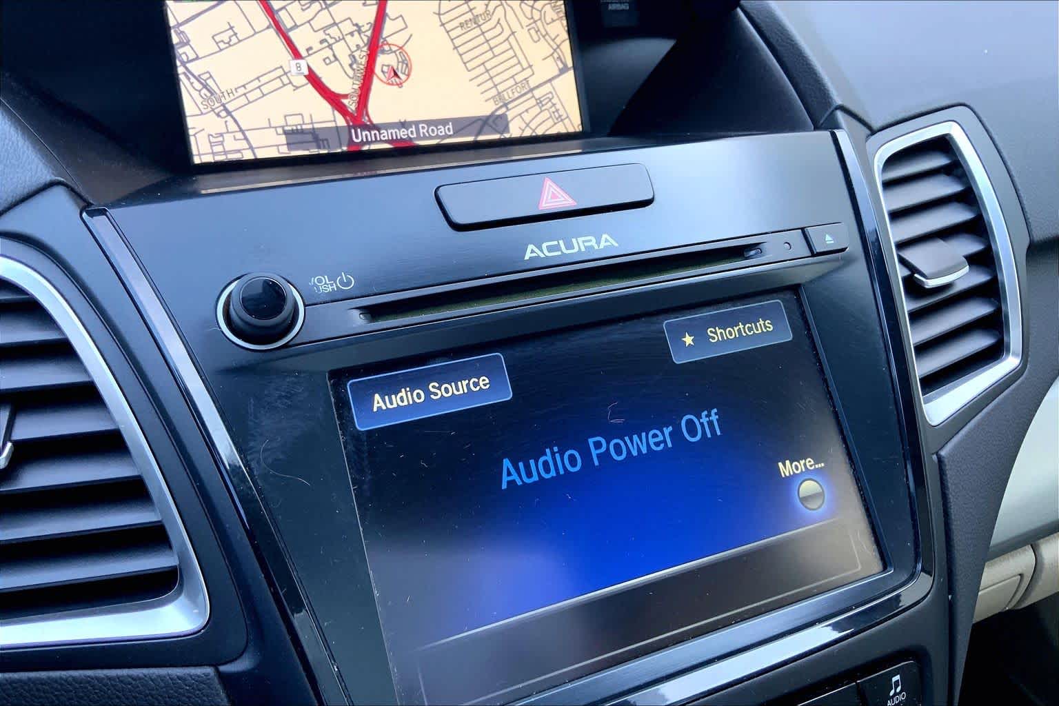 2018 Acura RDX w/Advance Pkg White Diamond Pearl at Sterling McCall Acura